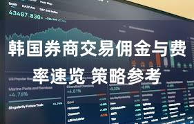 韩国券商交易佣金与费率速览 策略参考